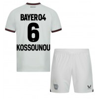 Fotbalové Dres Bayer Leverkusen Odilon Kossounou #6 Dětské Venkovní 2023-24 Krátký Rukáv (+ trenýrky)